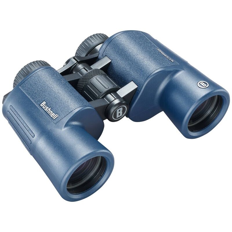 BUSHNELL - BINOCULAR - H2O 10 X 42 DARK BLUE PORRO WATERPROOF UP BOX 6 L BUSHNELL - BINOCULAR - H2O 10 X 42 DARK BLUE PORRO WATERPROOF UP BOX 6 L