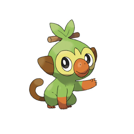 PREVENTA - Grookey • Pokémon [Exclusivo - Flocked] - 957 PREVENTA - Grookey • Pokémon [Exclusivo - Flocked] - 957