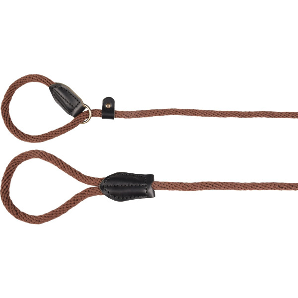 PERRO CORREA ANTITIRONES RANGER MARRON OSCURO 1,65M 15MM PERRO CORREA ANTITIRONES RANGER MARRON OSCURO 1,65M 15MM