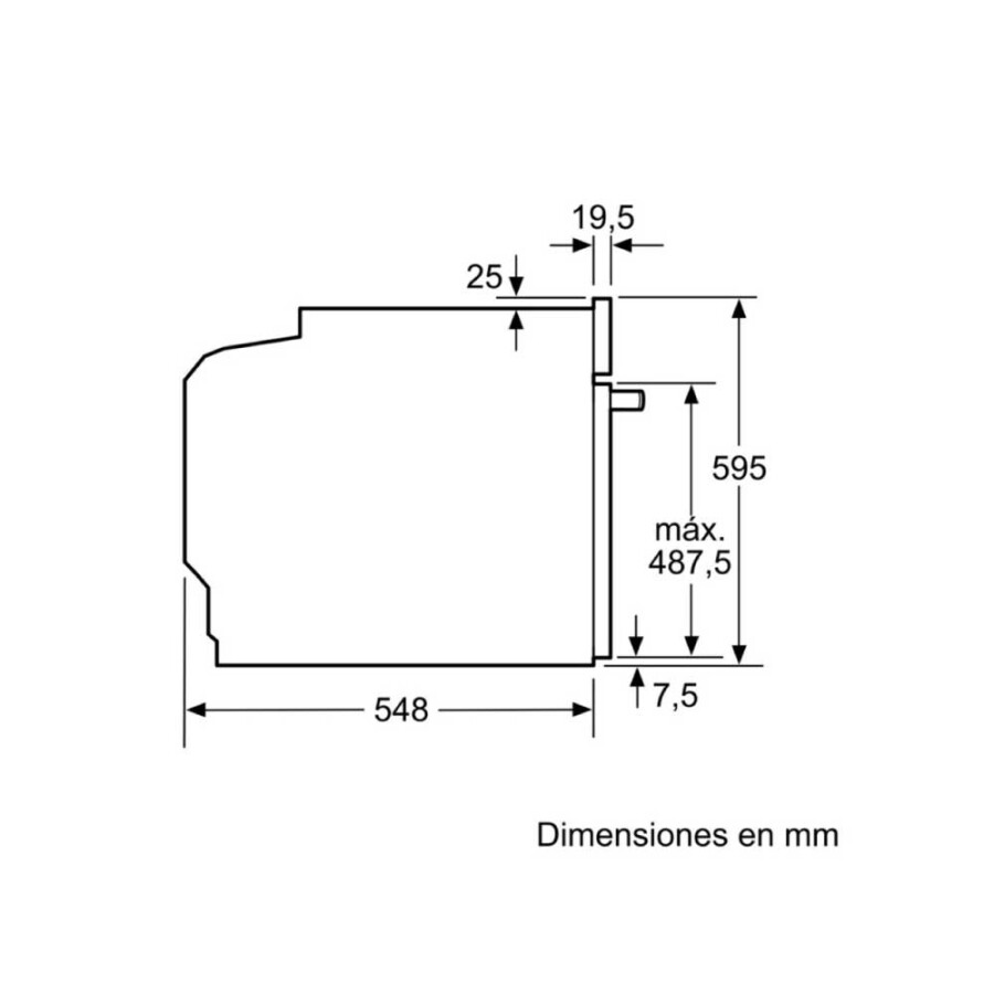 Horno de empotrar Bosch Multifunción Horno de empotrar Bosch Multifunción