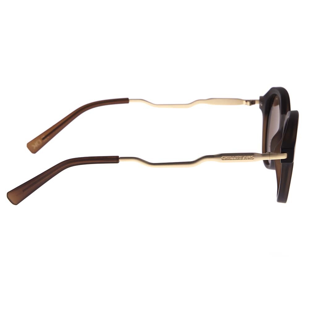 Lentes De Sol Alok Redondo - Unisex Marrón/Marrón