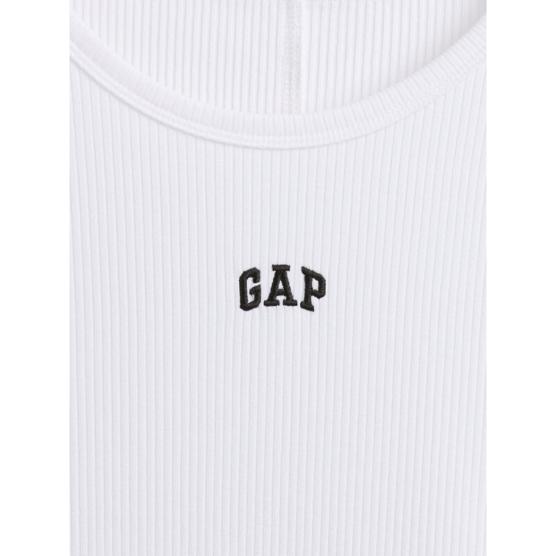 INTL LS MOD RIB CROP TEE FRESH WHITE