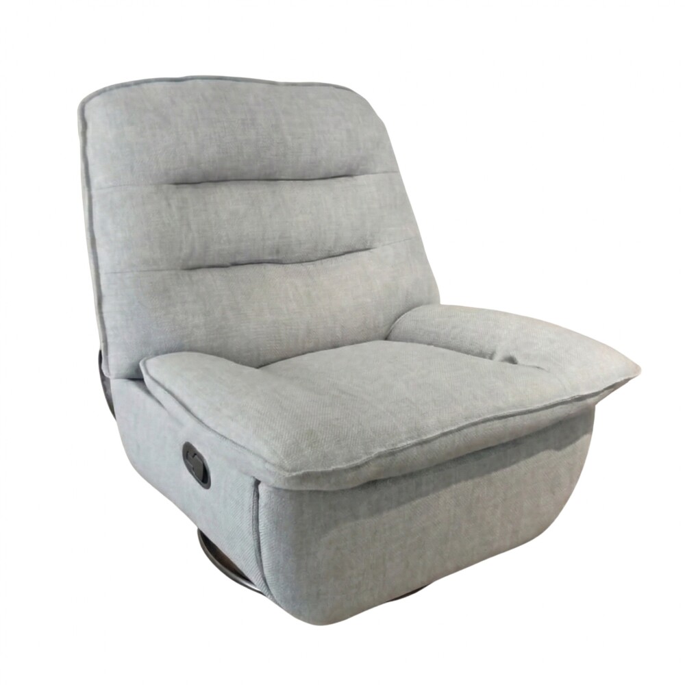 Sillón Recliner Giratorio mecedora - Atlas Gris