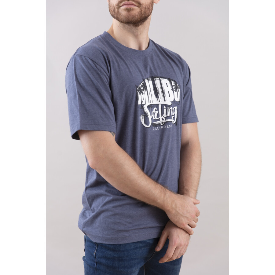 SNAKE T-SHIRT PRINT BLUE