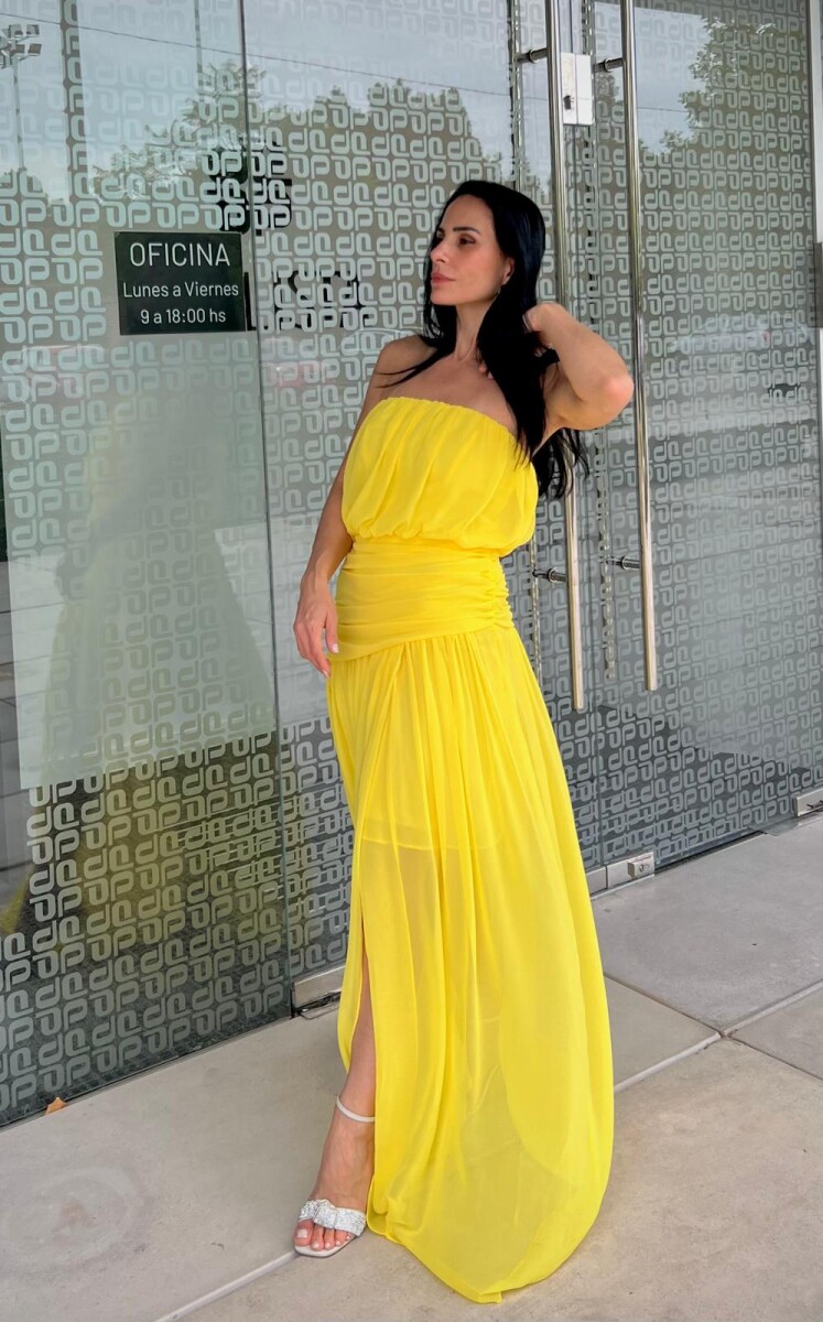 Vestido Zaira - Amarillo 