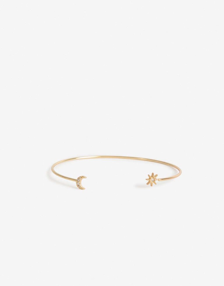 Pulseras Rígidas Cubic zirconia Pulsera Rígida Mystic - Dorado