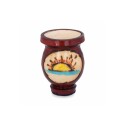 MATE DE MADERA CHICO MULTICOLOR