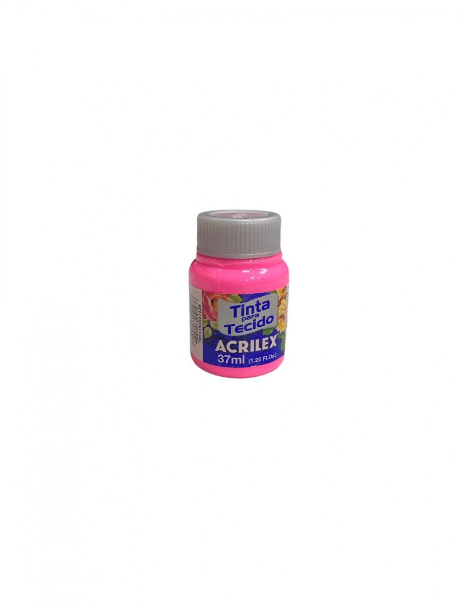 Pintura para Tela Acrilex Mate 37 ml (Tonos Rosados y Violetas) - 537 Rosa 