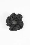 Gomita scrunchie lisa negro