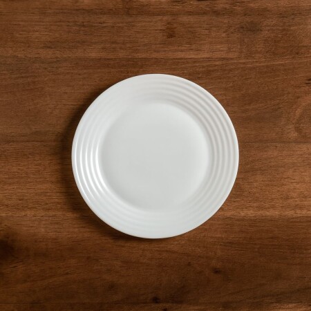 PLATO LLANO HARENA 25CM Blanco