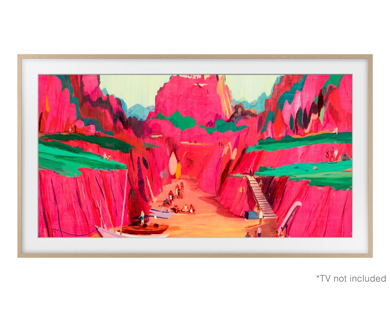 Samsung Marco TV frame 75¨ - Teak 