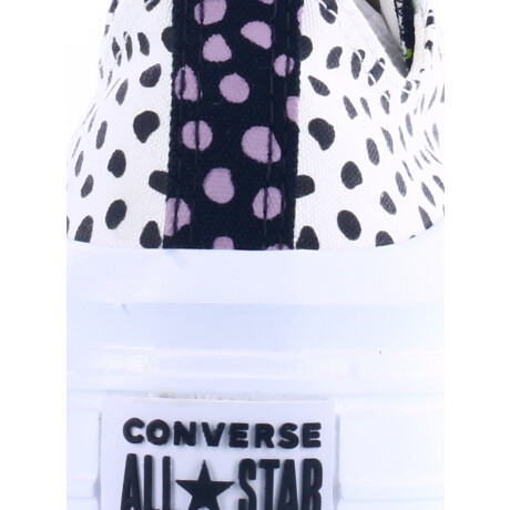 Championes de Mujer Converse Ctas Move OX Blanco - Negro - Animal Print