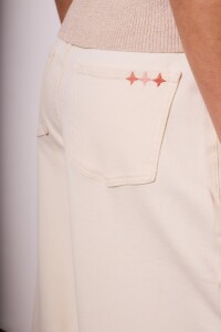 Jean Wide Leg Crudo