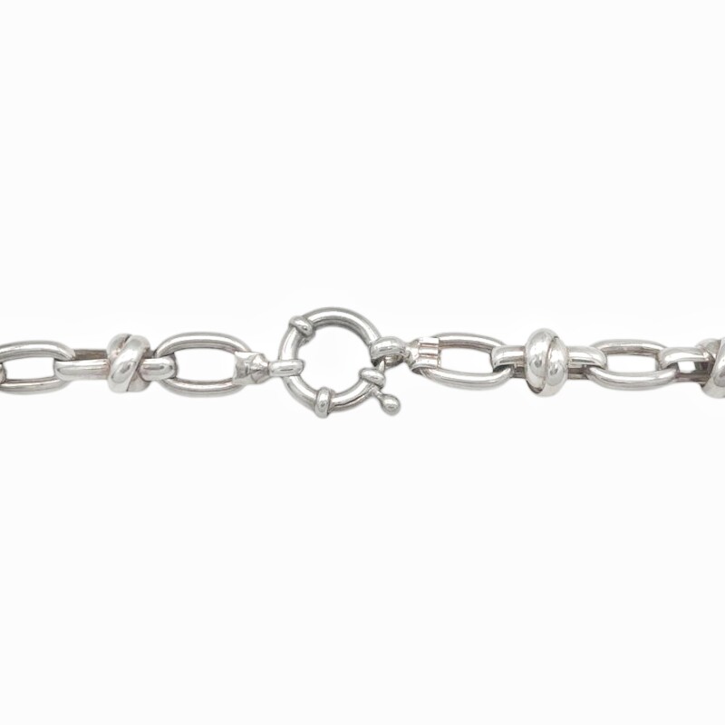 Cadena nudos-Plata 925-Sin Piedra-CD335 sinpiedra