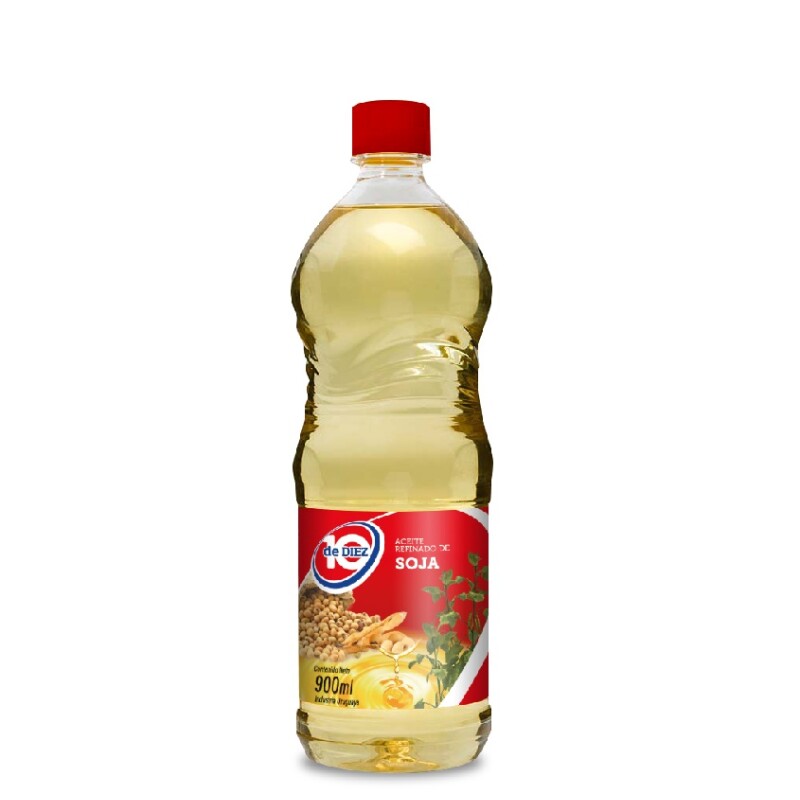 ACEITE DE DIEZ SOJA 900 ML Aceite De Diez Soja 900 Ml