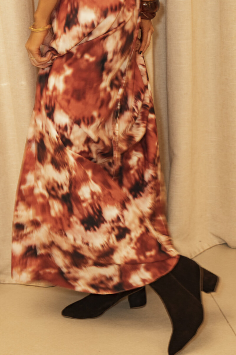 VESTIDO SIENNA CHERRY MIX BATIK VESTIDO SIENNA CHERRY MIX BATIK