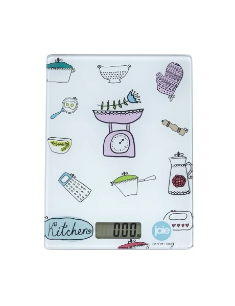 BALANZA DE COCINA DIGITAL CON DISEÑOS JOIE BALANZA DE COCINA DIGITAL CON DISEÑOS JOIE