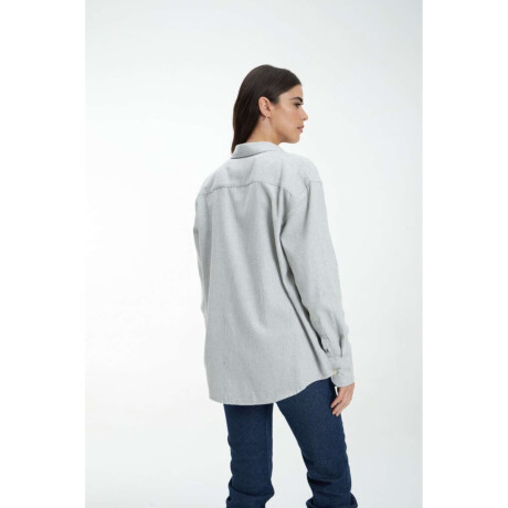 Camisa Thais Gris melange