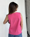 Blusa Franca fucsia