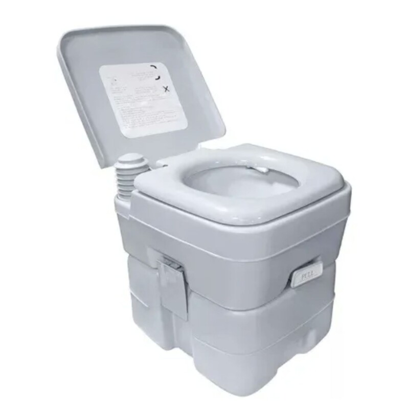 Baño Químico Arye Portátil 20lt. Inodoro Gris Baño Químico Arye Portátil 20lt. Inodoro Gris
