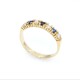 Anillo en oro 18k brillantes y zafiros Anillo en oro 18k brillantes y zafiros