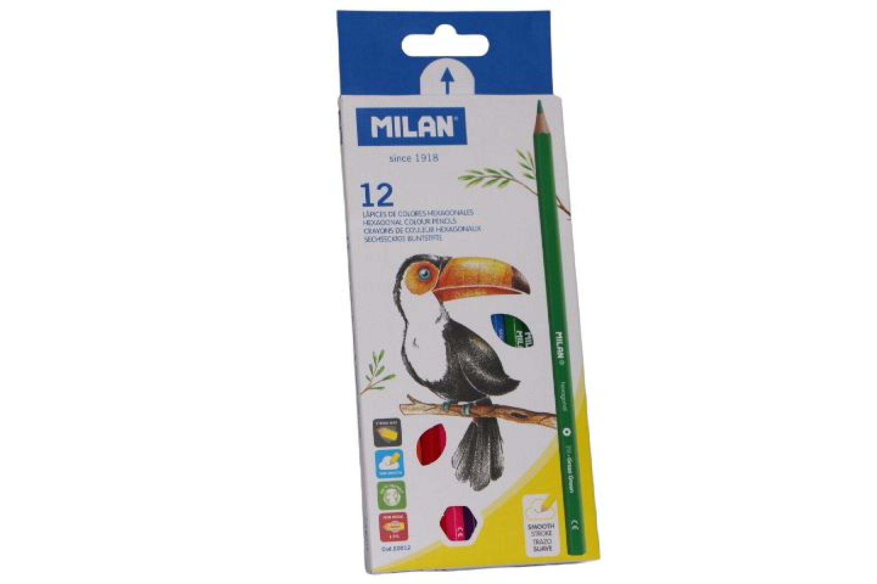 LAPIZ MILAN 12 COLORES 80012 
