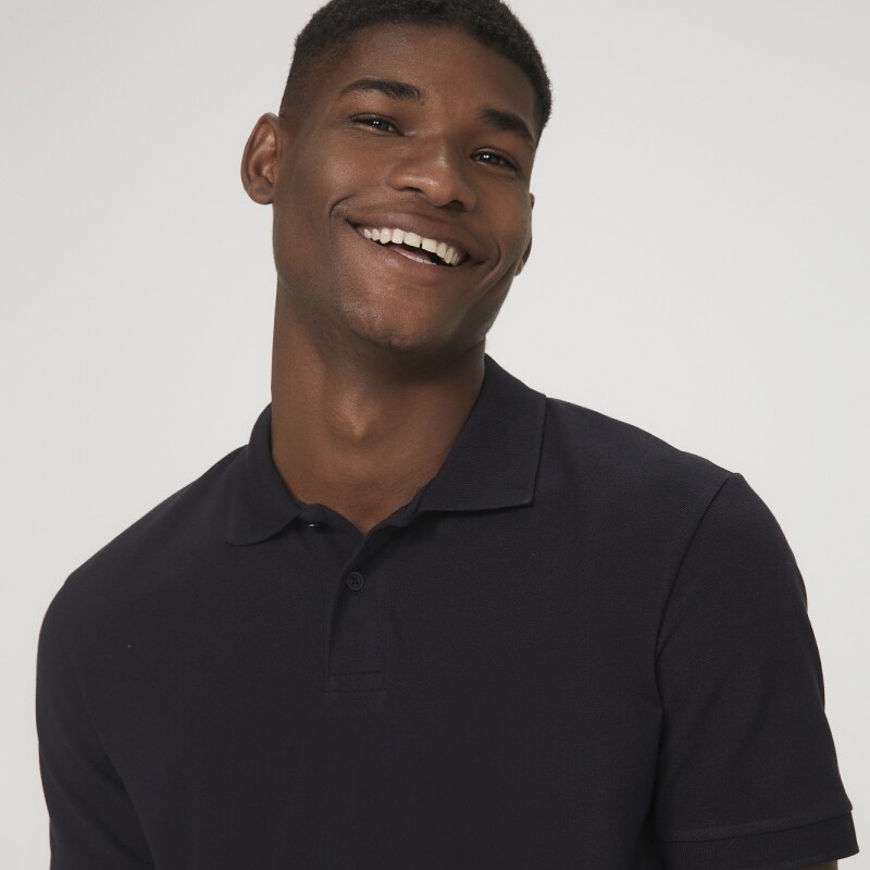 CAMISA POLO MM MASC PRETO ESCURO