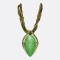Collar Lágrima Mujer Verde
