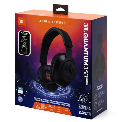 Auricular JBL Quantum 350 Gamer Con Diadema Negro Unica