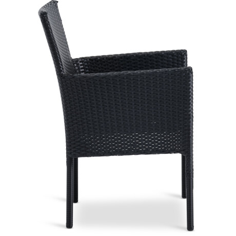 Silla apilable AIDT negro Negro