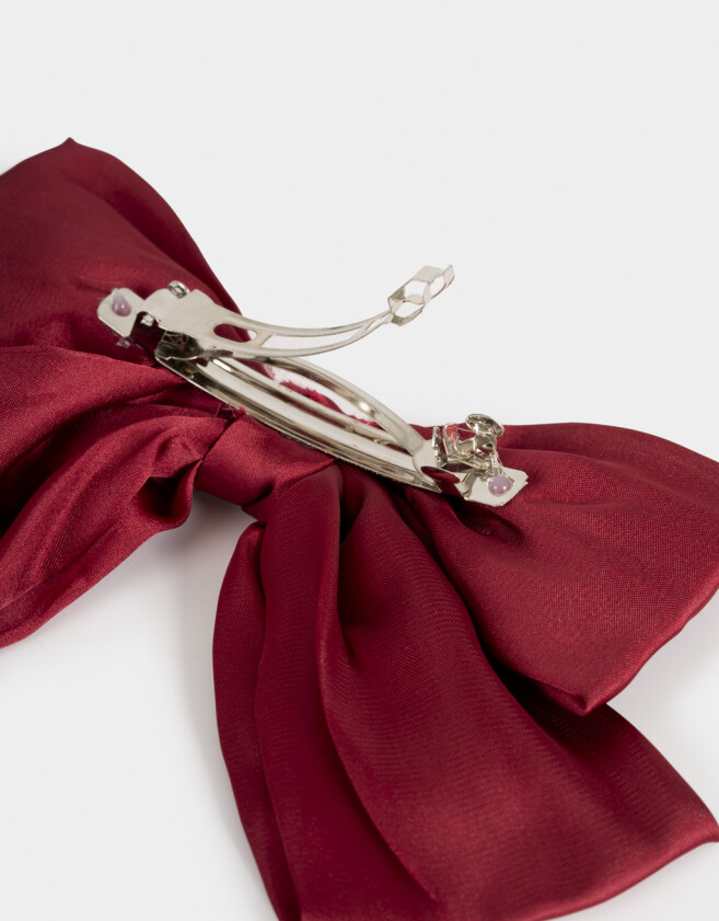 Hebillas Francesas Con moño Hebilla Con Moño - Rojo Burdeaux