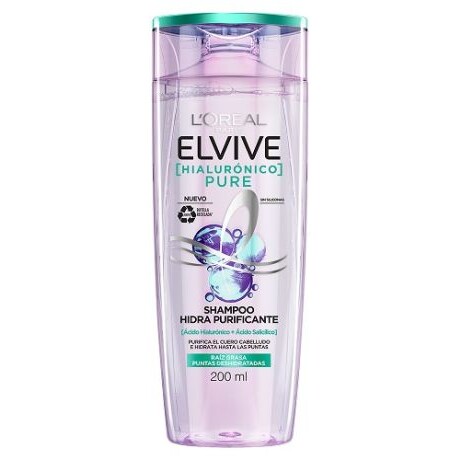 Elvive Hialurónico Pure Shampoo 200ml