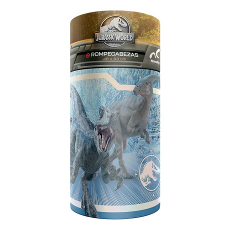 Rompecabezas Jurassic World Cilindro 60 Piezas Rompecabezas Jurassic World Cilindro 60 Piezas