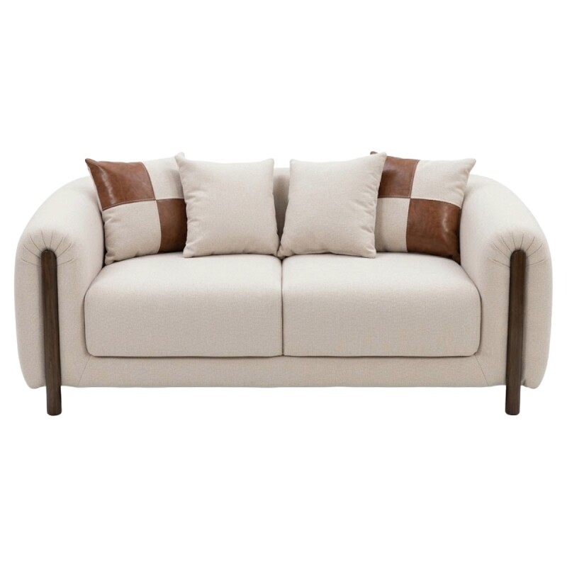 SOFÁ 2 PUESTOS ÀMARI - BEIGE 6268929 (CD) Unica