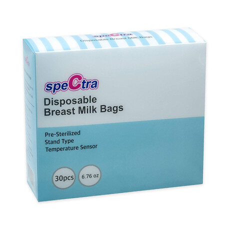 Pack de 30 bolsas para conservar la leche Pack de 30 bolsas para conservar la leche
