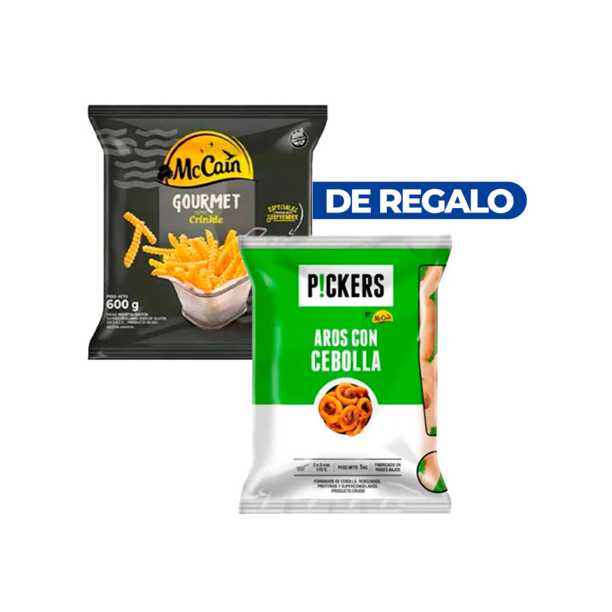 Aro Cebolla Kilo + Crinkle 600 Grs Mc Cain 