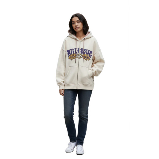 Campera Billabong Hibiscus Over - Beige Campera Billabong Hibiscus Over - Beige