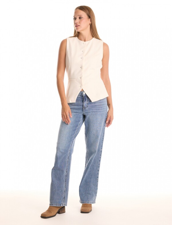 Chaleco Sastrero CRUDO