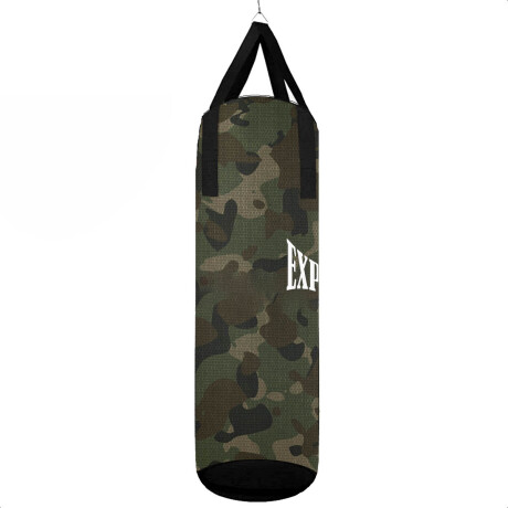 Bolsa de Boxeo Expert Completa C/ Relleno y Agarres Camuflado