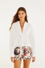 CAMISA LINO Blanco