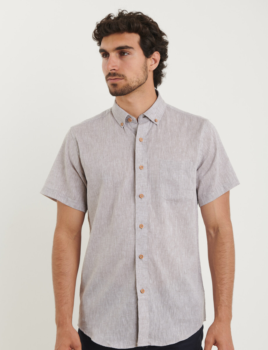 012583 CAMISA HARRY Beige