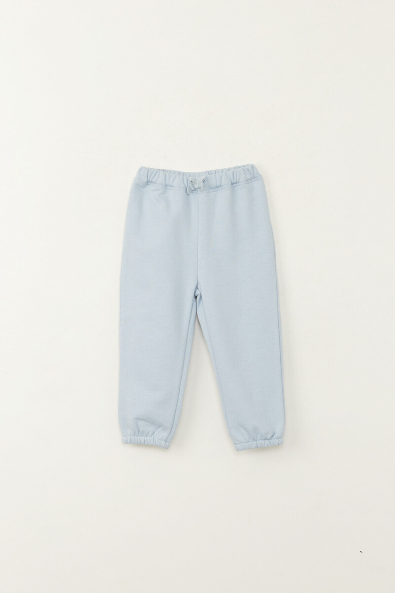Pantalón deportivo jogger Celeste