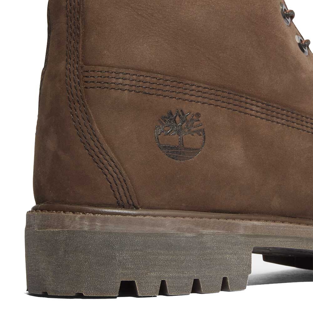 Botas Timberland Premium 6 Inch Lace Up Waterproof Boot Hombre Brown