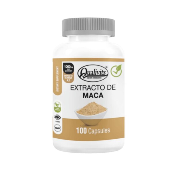 Extracto de Maca Cápsulas - Qualivits Extracto de Maca Cápsulas - Qualivits
