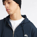 Quiksilver Buzo Polar con Capucha BASIC HOOD ZIP Hombre - Marino Marino