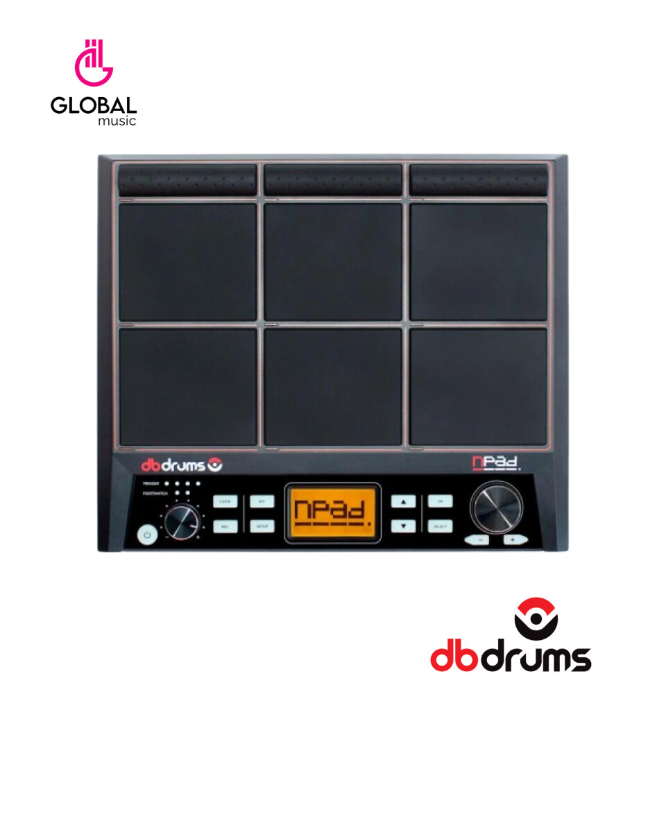 bateria electronica dbdrums multi sample 512 