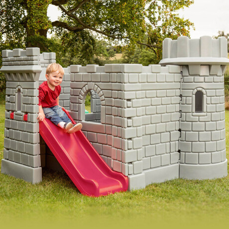 Castillo Casa De Juegos Tobogán Infantil Little Tikes Castillo Casa De Juegos Tobogán Infantil Little Tikes