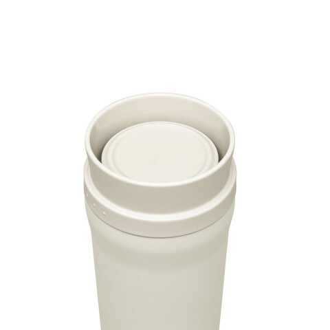 Vaso térmico 460ml con boquilla 360° beige TF6736