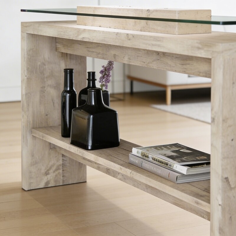 Aparador Moderno Prisma 136cm Aspen