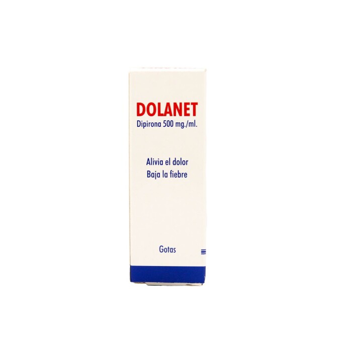 DOLANET GTS.X 10 ML. (DIPIRONA) CJ única